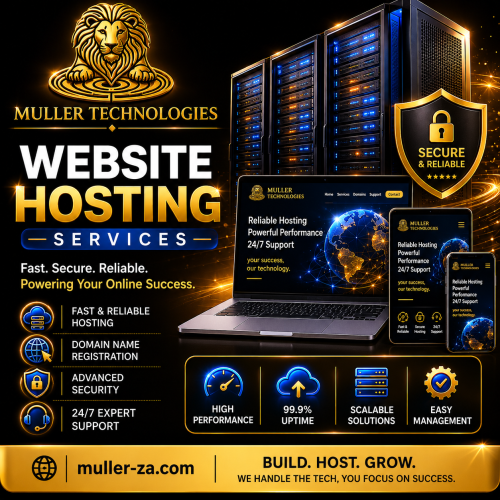 Website Hosting - Per Month Website Hosting - Per Month